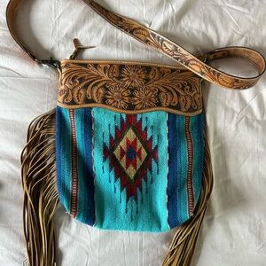 American darling fringe purse